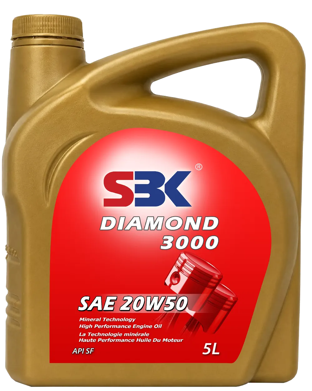 SBK Diamond 3000 SAE 20W-50 API SF